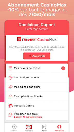 Casino Max - Promos & fidélité Screen 3