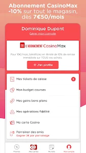Casino Max - Promos & fidélité