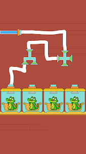 Water Pipe Link Puzzle