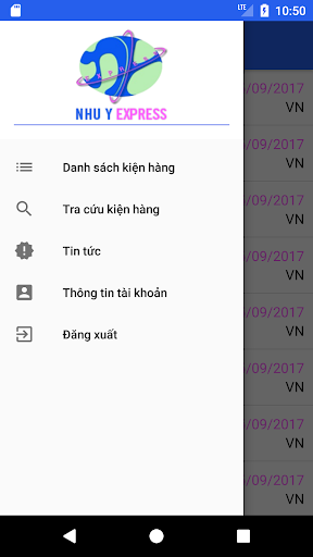 Android application Nhu Y Express screenshort