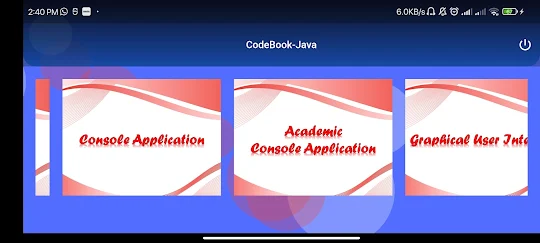Codebook Java