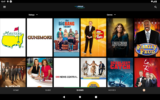 Screenshot of GEUS Fusion TV