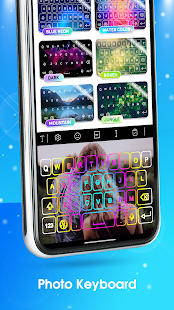 Neon LED Keyboard: RGB & Emoji Screenshot