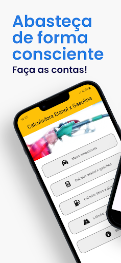 Calculadora Etanol x Gasolina Screenshot 1 - AppWisp.com