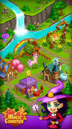 Game screenshot 魔法の国：妖精ファームとおとぎ話の街 hack