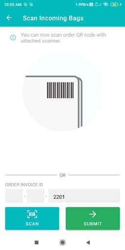 Laundry Scanner Screen 3