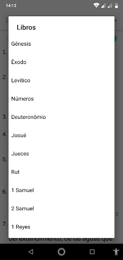Android application Biblia de Estudio: Referencia screenshort