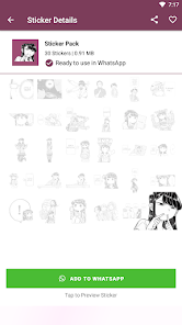 Captura 3 Komi San Stickers for WSP android