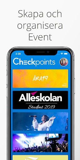 Checkpoints · Event Tracking Screen 2