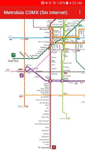 Metrobús CDMX (Sin Internet) Screen 2