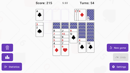 Klondike Solitaire - Screenshot Image