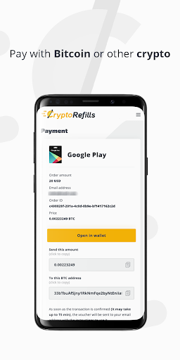 Cryptorefills: Buy Gift Cards – Apps On Google Play