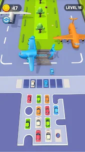 Plane Parking Jam: Match 3 Car