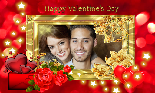 Android application Valentine Day Photo Frame screenshort