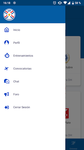Android application APF RMS screenshort