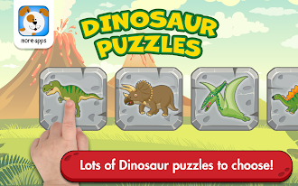 Game screenshot Dinosaur Puzzles for kids mod apk