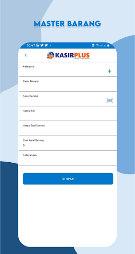 KASIRPLUS - Aplikasi Kasir dan Screen 3