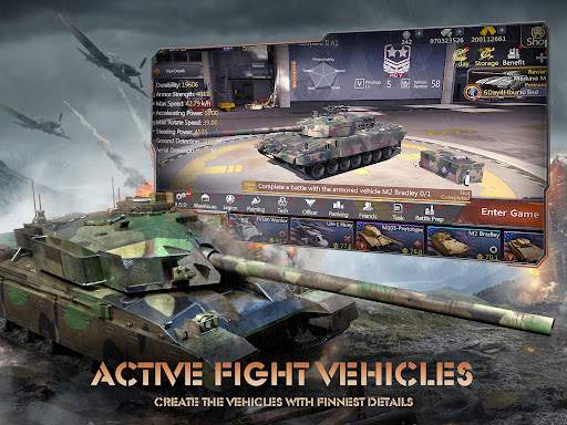 Clash of Panzer: Tank Battle APK-MOD(Unlimited Money Download) screenshots 1