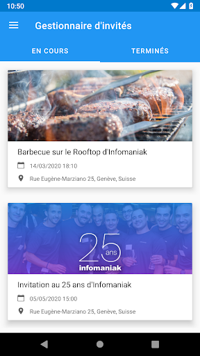 Anteprima dell'app
