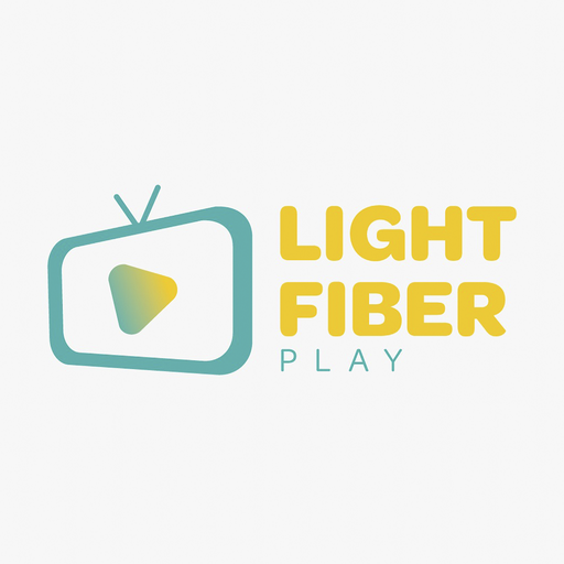 Light fiber logo