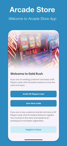 Android application Arcade Store App screenshort