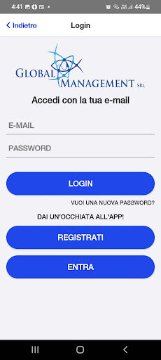 Android application Global Management screenshort