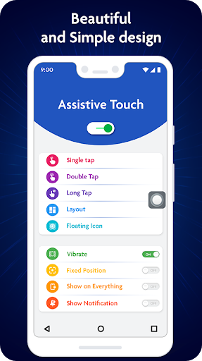 Android application Assistive Touch - Easy Control screenshort