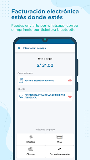 Android application Negosy POS screenshort