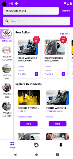 Windshield world Screen 2