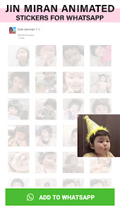 Imágen 3 Animated Cute JinMiran Sticker android