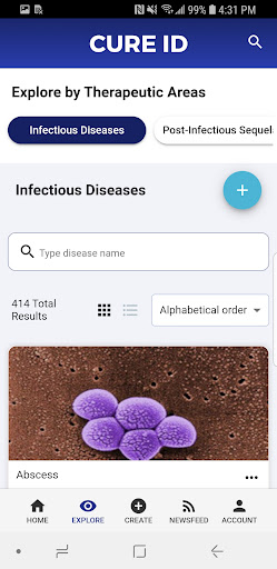 CURE ID Screen 2