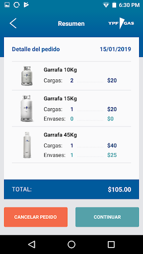 Gas del Norte - YPF Gas Screen 3