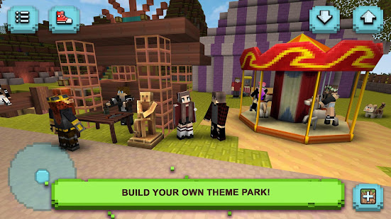 Theme Park Craft: Build & Ride Varies with device screenshots 3