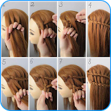 Hairstyle Tutorials for Girls layered hairstyles icon