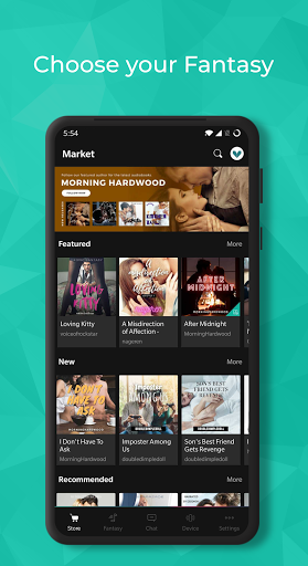 Android application Vibease screenshort