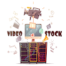 Video Stock app apk icon