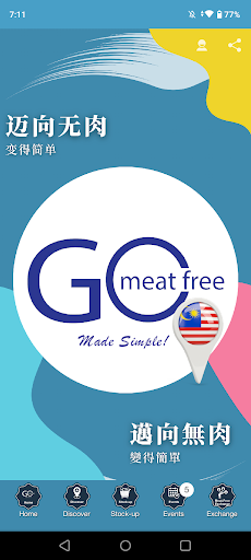 Android application GO Meat-Free MY 迈向无肉 MY screenshort
