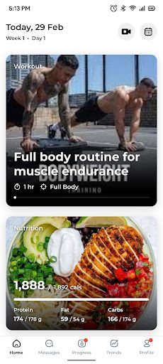 360 Elite Fitness Screen 2