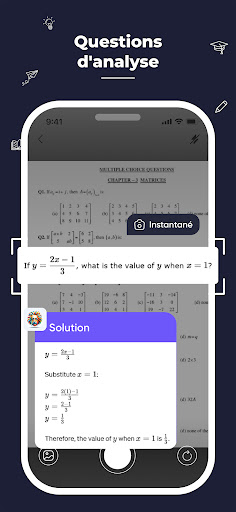 Aperçu de l'application