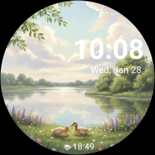 Peaceful Lake Morning