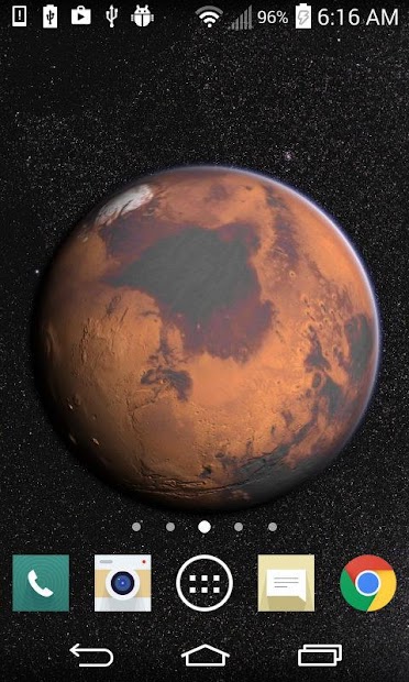 Screenshot 3 Mars in HD Gyro 3D android