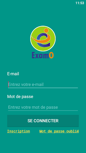 Android application ExamO screenshort