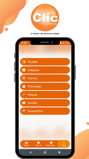 Clic Rádio Screen 2