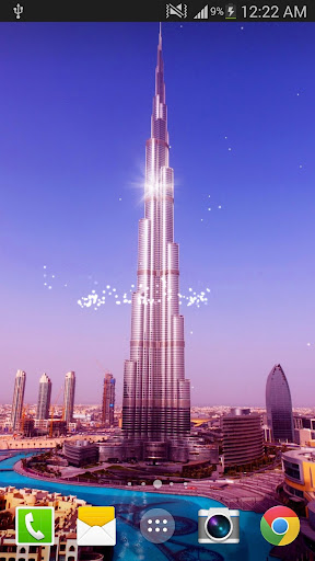 Beautiful Dubai Live Wallpaper Screen 2