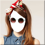Girls Sun Glasses selfie icon