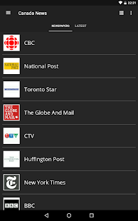 Canada News Screenshot