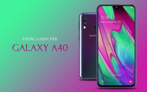 Android application Theme for Galaxy A40 screenshort