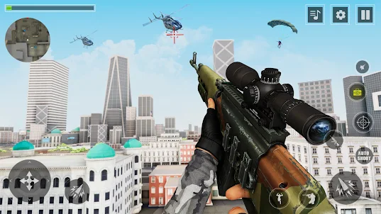 스나이퍼 슈팅게임 총 3D- 군대 게임