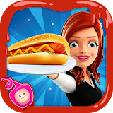 Hot Dog Maker 2017  -  Fast Food Cooking Games Delux icon