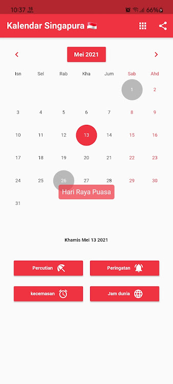Kalendar Singapura 2024 - 6.6.63 - (Android)